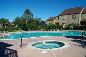 Country club villa swimming pool
